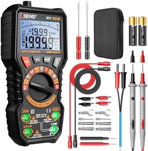 ANENG Multimeter,TRMS 20000 Counts Magnetic Digital Tester with High Resolution Auto Ranging MAX/MIN Voltmeter Measures AC/DC Voltage,Current,Resistance,Capacitance, NCV,Data Hold Amp for Automotive