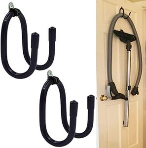 2 Pack Vacuum Cleaner Hose Holder Vacuum Head Holder Hanger Wall Mount Vacuum Cleaner Stand Storage Rack for Canister Vacuum Cleaner Shop Garage Vacuum Cleaner - W Style