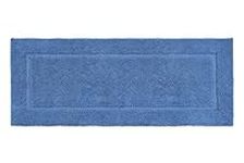 LANE LINEN Bathroom Runner Rug 24'' x 60'', Large Bath Runner, Soft Absorbent Bathroom Rug Runner, Non-Slip Comfortable Long Bathroom Rugs Runner, Floor Mat, Microfiber Washable Bath Mat - Cornflower