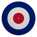 MOD Target DMC Vinyl DJ SLIPMATS/Turntable SLIP MATS (12")