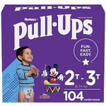 Boys Potty Training Underwear, Easy Open Training Pants 2T-3T Pull-Ups Learning Designs for Toddlers 104ct 1 Month Supply