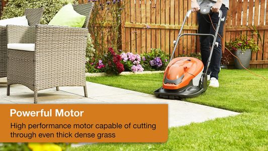 Flymo EasiGlide 330V Electric Lawn Mower – Compact Hover Design