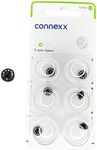 Generic Connexx 3.0 7mm Open Hearing Aid Domes, Smokey Grey