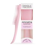 Tangle Teezer Ultimate Detangler Hairbrush - For Wet & Dry Hair - Detangling Brush for All Hair Types - Two-Tiered Teeth Reduce Breakage & Eliminate Knots - Millennial Pink