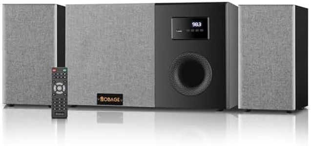 OBAGE Newly Launched Classic-144 140W 2.1 Home Theatre System with HDMI ARC, Optical in, Bluetooth V5.3, USD,FM, AUX