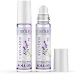 PUROLEO Lavender Roll On 0.33 fl oz/10 ml (Made In Canada)