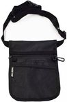 Nurse Fanny Pack with Belt Strap, Nurse Pouch Waist Bag Wallet Multi Compartment Medical Gear Pocket Belt Bag Nursing Organizer Pouch Quick Pick Extra Pocket +Free Keyring