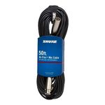 Shure C50J 50-Feet Hi-Flex Chrome XLR Cable Connectors