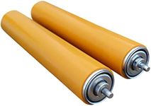 Polyurethane Conveyor Rollers - Heavy Duty Plastic Rollers Conveyor - Ideal for Kayaks, Transfering Goods - Length: 10" Between Frame, Poly-Coated, 1.5" Diameter Rollers by Ultimation (2-Pack)