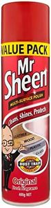 Mr Sheen Surface Cleaner Polish Aerosol, 400g