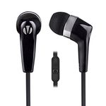 Vivitar V1072-BLK-OD Infinite Stereo Earphones, Black