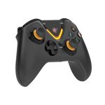 Cosmic Byte Ares Pro Wireless Controller for PC, Android, iOS – Tri-Mode (2.4GHz, Bluetooth, Wired), Hall Effect Joysticks & Triggers, 1000Hz Polling, Backlit Buttons, 3.5mm Audio Port, Upgraded Windows Software Support (Black)