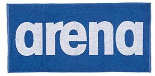 Arena Unisex Adult arena Cotton GYM SOFT TOWEL, Royal-white, One Size UK