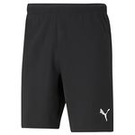 Puma Mens Teamrise Shorts, Puma Black-puma White, XL EU