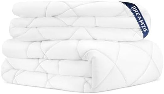 Dreamzie Couette 200x200 4 Saisons - 3 en 1 (150G/M²+ 300G/M²= 450G/M²), Couette Été Légère + Couette Mi-Saison = Couette Tempérée Chaud Hiver