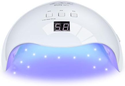 UV Nail Light, LKE Nail Dryer UV Light for Gel Nails with 3 Timers Professional UV LED Nail Lamp for Gel Nail Polish Kit Nail Art Tools Accessories in Home Use
