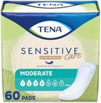 TENA Intimates Moderate Absorbency Incontinence/Bladder Control Pad, Long Length, 60 Count (Packaging May Vary)