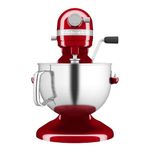KitchenAid Artisan Bowl-Lift Stand Mixer, 5.6L Stainless Steel Bowl, 11 Speeds & Soft Start, Heavy Duty Full Metal Construction, Kneads 3.7kg Dough, Empire Red