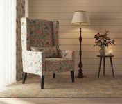 Damask Accent Chair