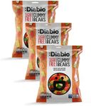 Diablo Gummy Bears | Sugar Free | Sweetened with Stevia | Gummy Sweets | Diabetic Hamper Available - Perfect for Gifting | 75g (Pack Of 3)