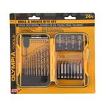 Olympia Tools 24Pc Drill Driver Tool Set, 87-142