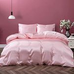 P Pothuiny 5 Pieces Satin Duvet Cov