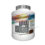 Absolute Nutrition’s Alpha Whey Isolate Protein 2 KG (Chocolate Paradise), 100% Whey Protein Isolate, 27g protein, Improves Strength Muscle Recovery, Dope Free,Gluten Free, Zero Sugar, Free T-Shirt