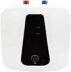 Evolve 10 Liters Undersink Electric Water Heater, 2 Years Warranty, 2kW Control Unit, B Class ErP Rating, UK Plug, overheat Protection and Thermal Cut with Triple Safety Device.