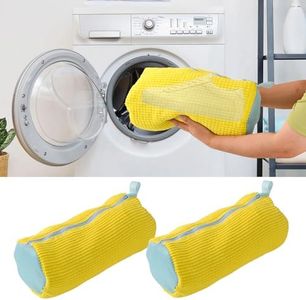 YAOZUP Sacchetto Scarpe Lavatrice, 2 PCS Sacchetti Lavatrice Biancheria, Rete Scarpe Lavatrice, Sacchetti per Scarpe Lavanderia, Borsa da Biancheria per Scarpe, Borsa per Lavatrice per Scarpe