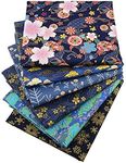 Queenbox 6PCS Japanese Printed Fabr