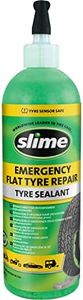 Slime SDS-500/06-IN Sellante de Reparación de Pinchazos, Reparación de Emergencia, Apto para Coches, Scooters y Otros Vehículos de Carretera, No tóxico, Ecológico, Botella de 473 ml
