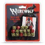 Werewolf: The Apocalypse 5th Edition Roleplaying Game Dice & Form -Card Set - RPG Accessory, Contains 17 Dice & 5 -Cards