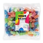 Just Treats Sour Bears (500g Share Bag)