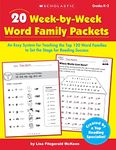 20 Week by Week Word Family Packets: An Easy System for Teaching the Top 120 Word Families to Set the Stage for Reading Success (Teaching Resources)