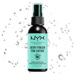 Nyx Professional Makeup Long Lasting Makeup Setting Spray, Dewy Finish, 60ml