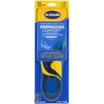 Dr. Scholl’s Energizing Comfort Everyday Insoles with Massaging Gel®, On Your Feet All-day Energy, Shock Absorbing, Arch Support, Trim Inserts to Fit Shoes, Men's Size 8-14, 1 Pair