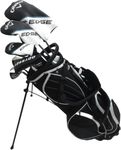 Mens Callaway Complete Golf Set - Driver, Fairway Wood, Hybrid, Irons, Putter Clubs Deluxe Bag Regular Flex