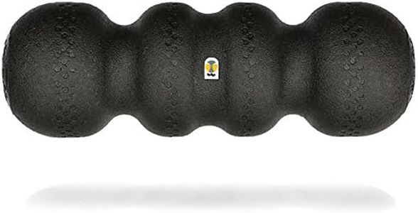 Rollga Foam Roller - PRO - Hard Contours for Efficiency, Effectiveness & Comfort | Targeted Leg Back Massage Trigger Point Myofascial Release | Shin Splints