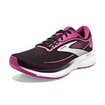 Brooks Women's Trace 2 Running Shoe Black Festival Fuchsia Pink Fl 7.5 UK Narrow,Black Festival Fuchsia Pink Fl,7.5 UK Narrow