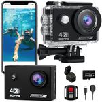 Action Camera 4K30fps with 64G SD C