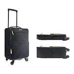 Travel Ready 4-Wheel Super Lightweight 1.9kg Collapsible Cabin Luggage. Made of High Tensile Strength Materials. Approved for Ryanair EasyJet and All Major Airlines