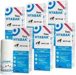 6 x Hyabak Eye Drops - Moisturising