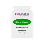 Organic Black Walnut 500mg | Natural Juglans Nigra (Walnut Hull) Supplement | 90 Vegan Friendly Capsules UK Made | 1 Capsule Daily (3 Month Supply)