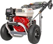 Simpson ALH3425 3400 PSI at 2.5 GPM Gas Pressure Washer Powered by Honda GX200, Black & Red