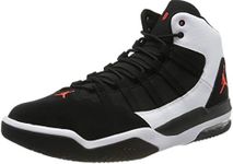 NIKE Men's Jordan Max Aura Basketball Shoes, Multicolour White Infrared 23 Black 101, 11 UK