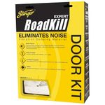 STINGER RKXDK - Roadkill Expert Series Sound Damping Material Door Kit (12 sq. ft.) - Overall improved sound quality - Easy cut and apply installation - Self-adhesive , Black