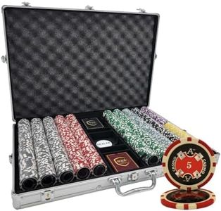 MRC 1000 pcs Ace Casino Poker Chips Set with Aluminum Case Custom Build