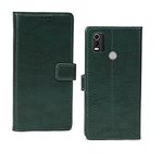 Chaapio Flip for Nokia C21 Plus (Leather_Green)