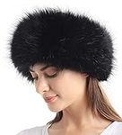 Faux Fur Headband with Elastic for 