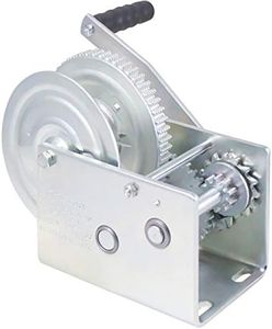 GOLDENROD Dutton-Lainson Company - Brake Winch - 350 to 2500 lb Capacity - Rust-Resistant and Power Coated Finish for Heavy Equipment, Hauling and Lifting Operations - Made in USA